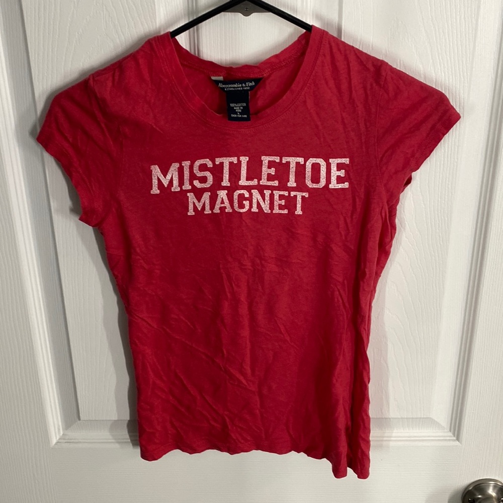 Vintage Abercrombie and Fitch slogan top/tee. ALL OFFERS CONSIDERED